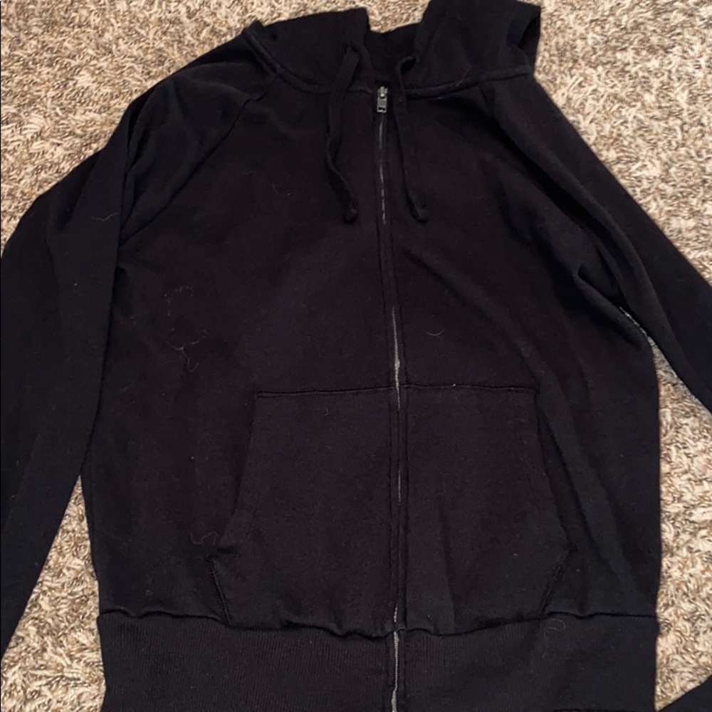 Zip up hoodie